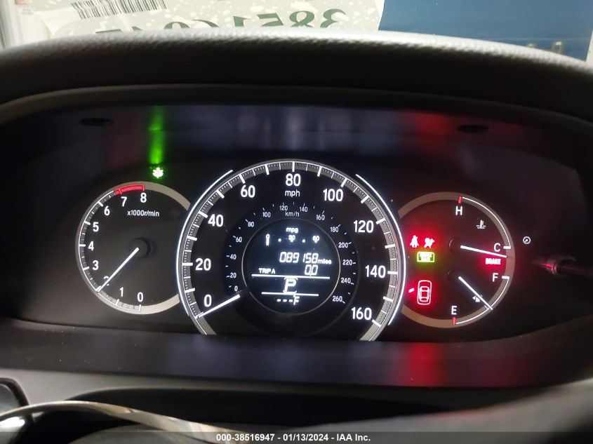 2017 HONDA ACCORD LX - 1HGCR2F3XHA241927