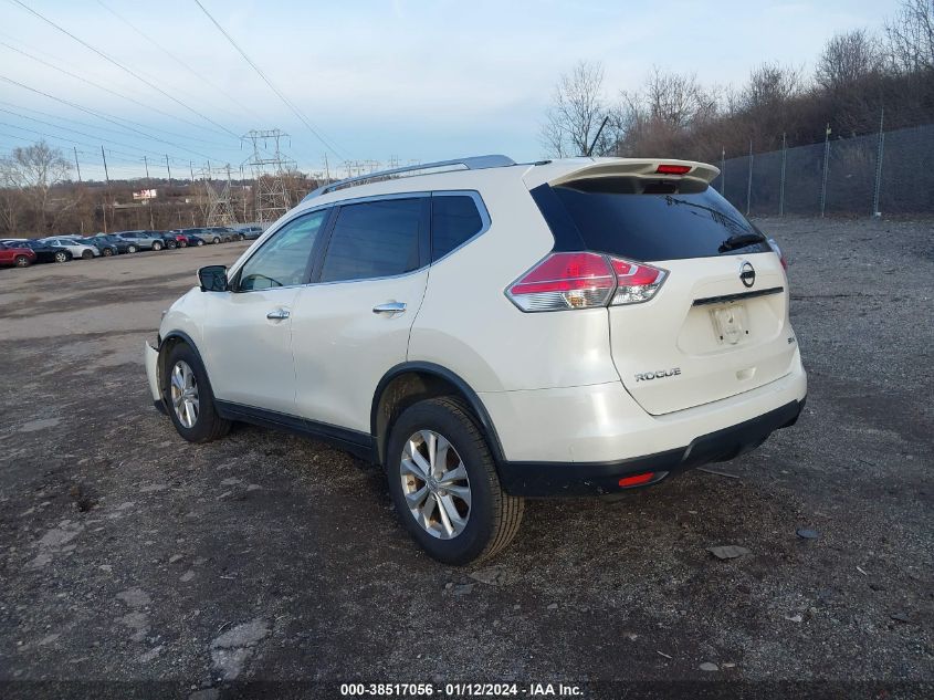 2015 NISSAN ROGUE S/SL/SV - KNMAT2MV6FP584238