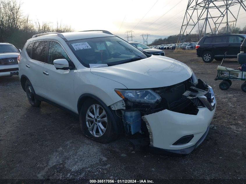 2015 NISSAN ROGUE S/SL/SV - KNMAT2MV6FP584238