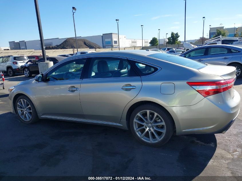 2015 TOYOTA AVALON XLE TOURING - 4T1BK1EB1FU157861
