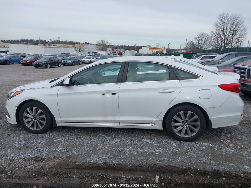 2017 HYUNDAI SONATA SPORT - 5NPE34AF1HH462833