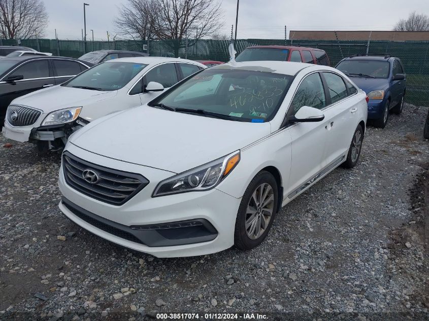 2017 HYUNDAI SONATA SPORT - 5NPE34AF1HH462833