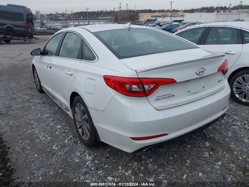 2017 HYUNDAI SONATA SPORT - 5NPE34AF1HH462833