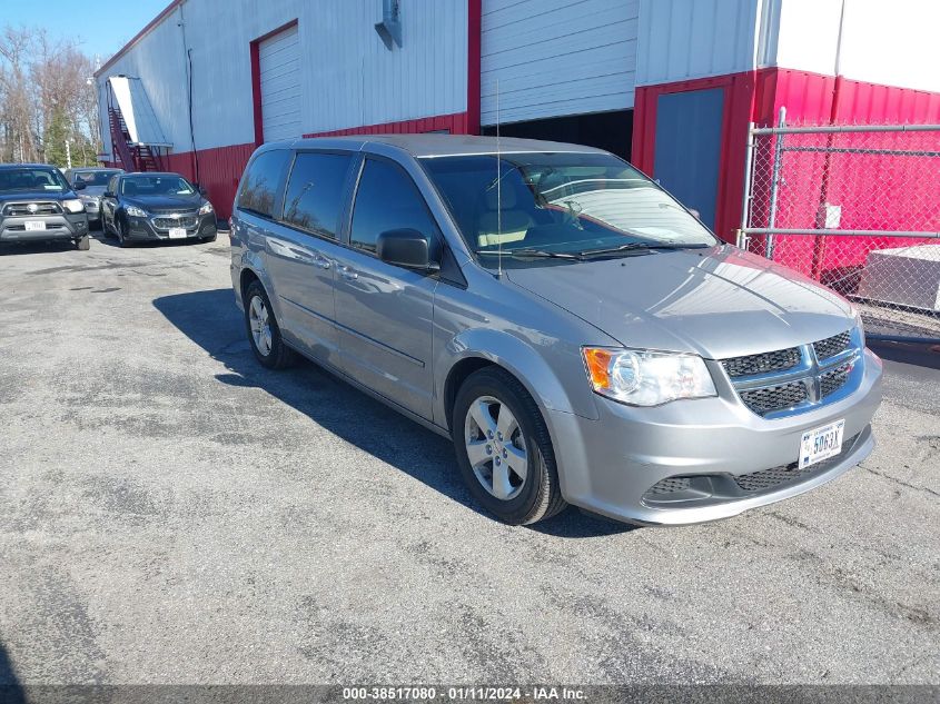 2013 DODGE GRAND CARAVAN SE - 2C4RDGBG1DR788555