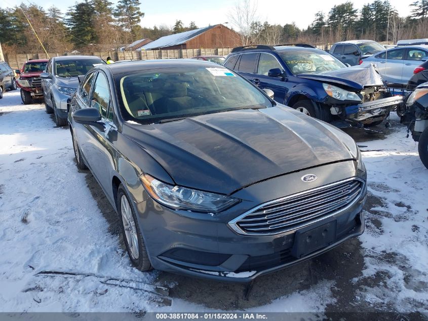 2017 FORD FUSION SE - 3FA6P0H70HR111821