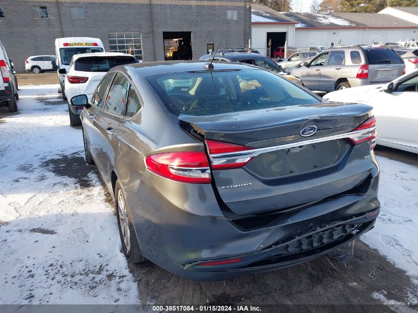 2017 FORD FUSION SE - 3FA6P0H70HR111821