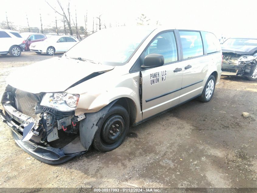 2014 DODGE GRAND CARAVAN SE - 2C4RDGBG7ER156142