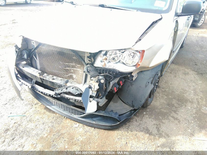 2014 DODGE GRAND CARAVAN SE - 2C4RDGBG7ER156142