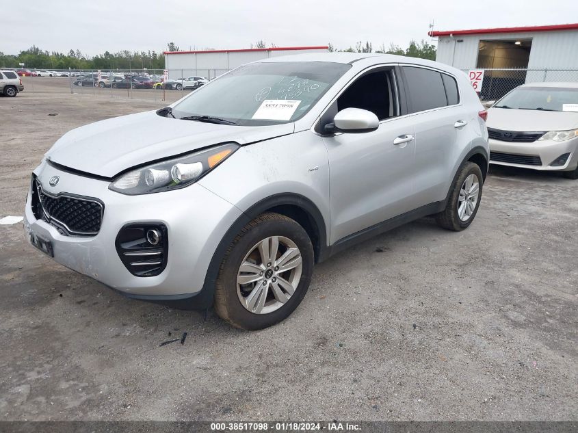 2019 KIA SPORTAGE LX - KNDPMCAC4K7514893