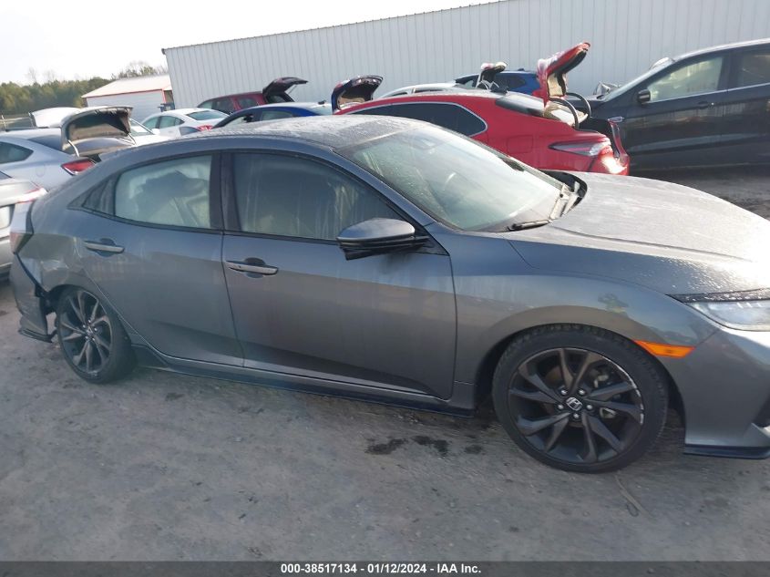 2017 HONDA CIVIC SPORT TOURING - SHHFK7H98HU225360