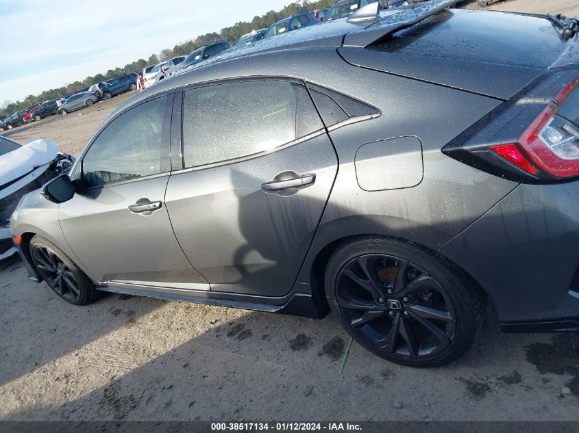 2017 HONDA CIVIC SPORT TOURING - SHHFK7H98HU225360