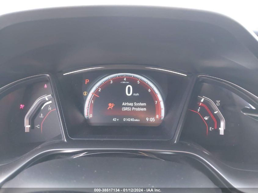 2017 HONDA CIVIC SPORT TOURING - SHHFK7H98HU225360