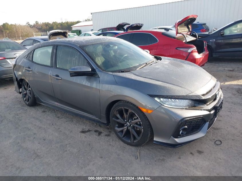 2017 HONDA CIVIC SPORT TOURING - SHHFK7H98HU225360