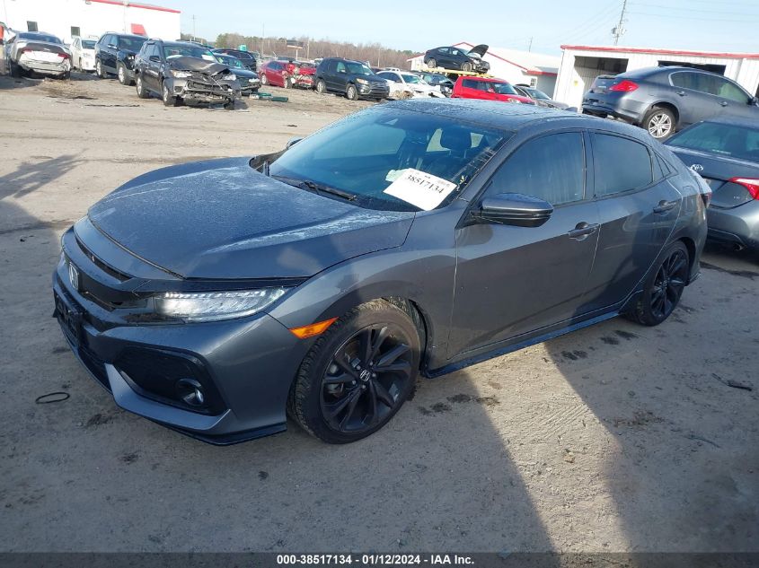 2017 HONDA CIVIC SPORT TOURING - SHHFK7H98HU225360