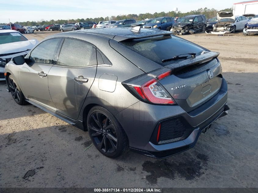 2017 HONDA CIVIC SPORT TOURING - SHHFK7H98HU225360