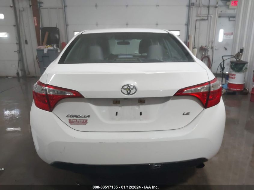 2015 TOYOTA COROLLA LE - 5YFBURHE7FP257026