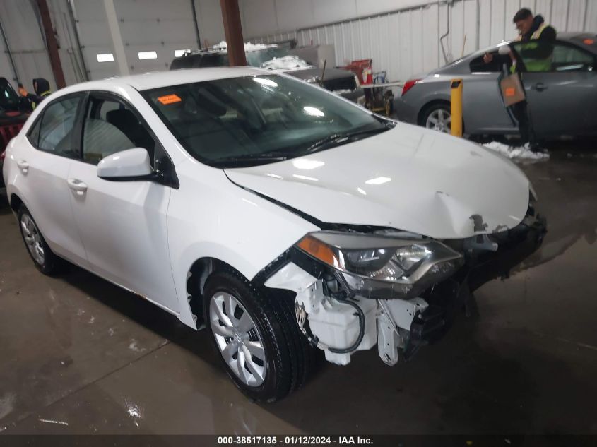 2015 TOYOTA COROLLA LE - 5YFBURHE7FP257026