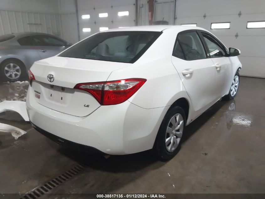 2015 TOYOTA COROLLA LE - 5YFBURHE7FP257026