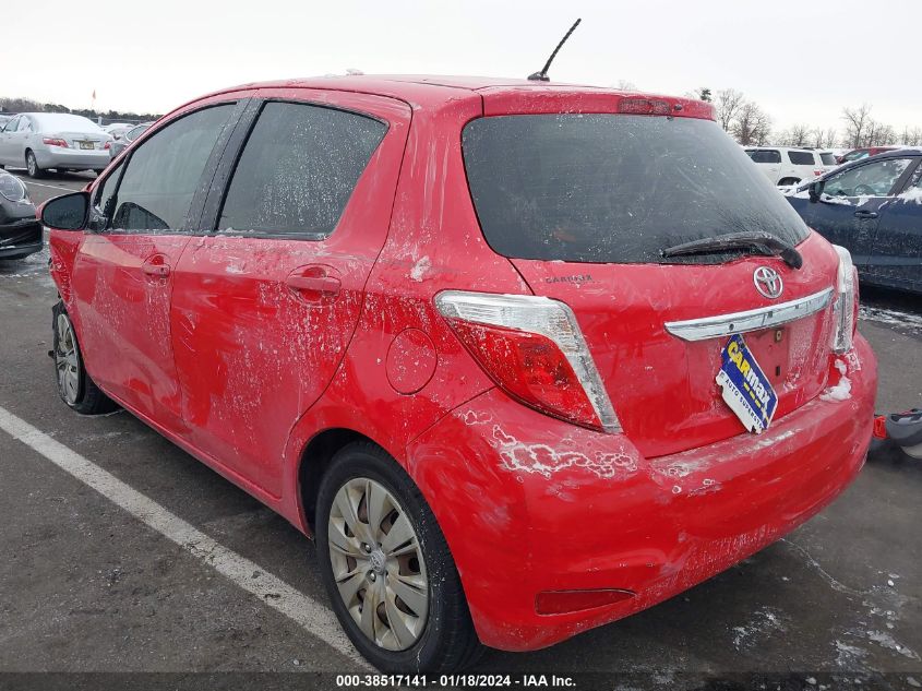 2013 TOYOTA YARIS L - JTDKTUD39DD556110