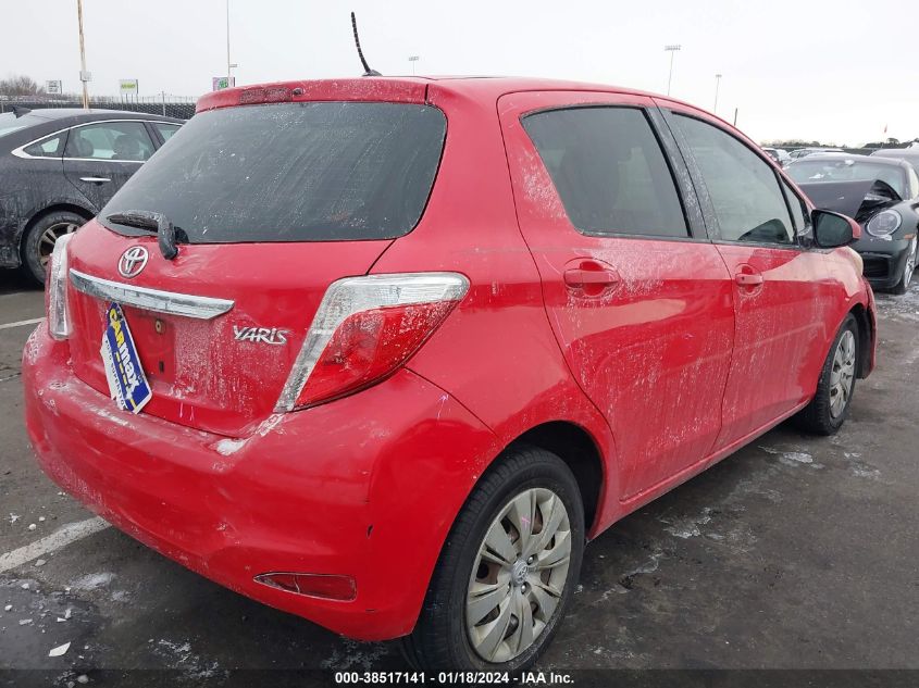 2013 TOYOTA YARIS L - JTDKTUD39DD556110