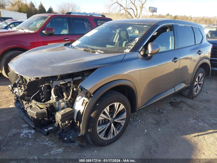 2021 NISSAN ROGUE SV - JN8AT3BB5MW225212