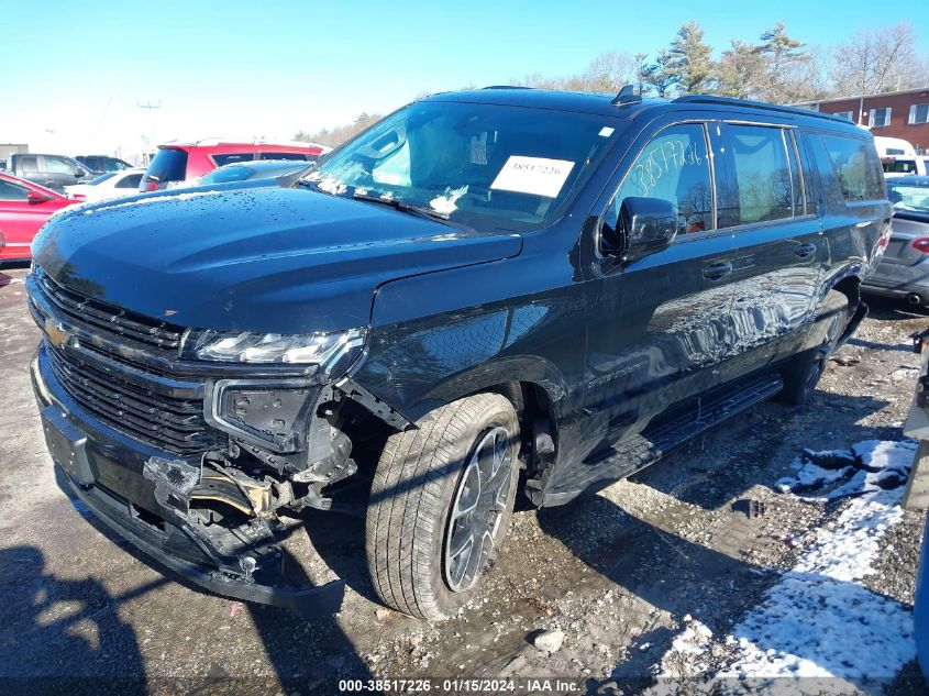 2022 CHEVROLET SUBURBAN K1500 RST - 1GNSKEKD5NR108706