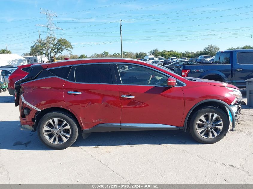 2018 NISSAN MURANO S/SL/SV/PLATINUM - 5N1AZ2MGXJN184098