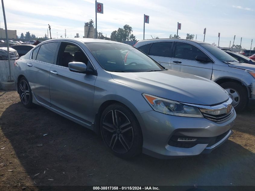 2017 HONDA ACCORD SPORT - 1HGCR2F65HA117817
