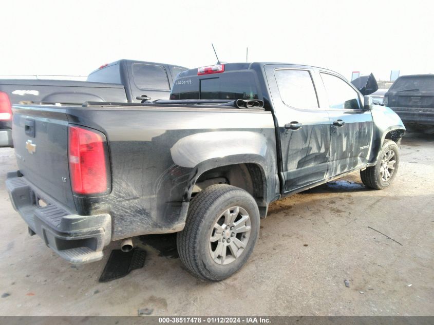 2019 CHEVROLET COLORADO LT - 1GCGSCEN7K1304423