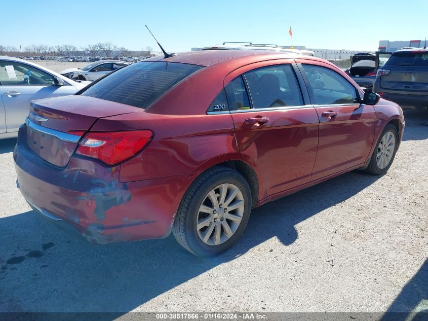 2014 CHRYSLER 200 TOURING - 1C3CCBBB2EN171667