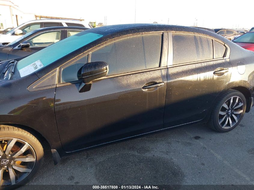 2015 HONDA CIVIC EX-L - 2HGFB2F92FH536203