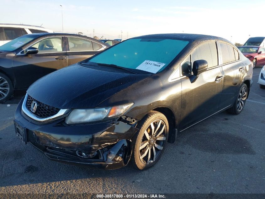 2015 HONDA CIVIC EX-L - 2HGFB2F92FH536203
