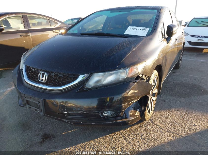 2015 HONDA CIVIC EX-L - 2HGFB2F92FH536203