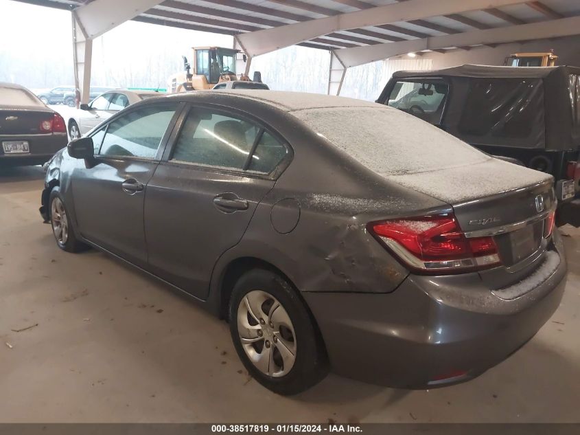 2015 HONDA CIVIC LX - 19XFB2F5XFE102425