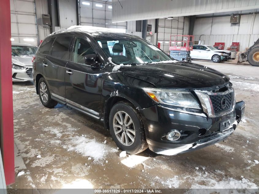 2015 NISSAN PATHFINDER SL - 5N1AR2MM7FC687211