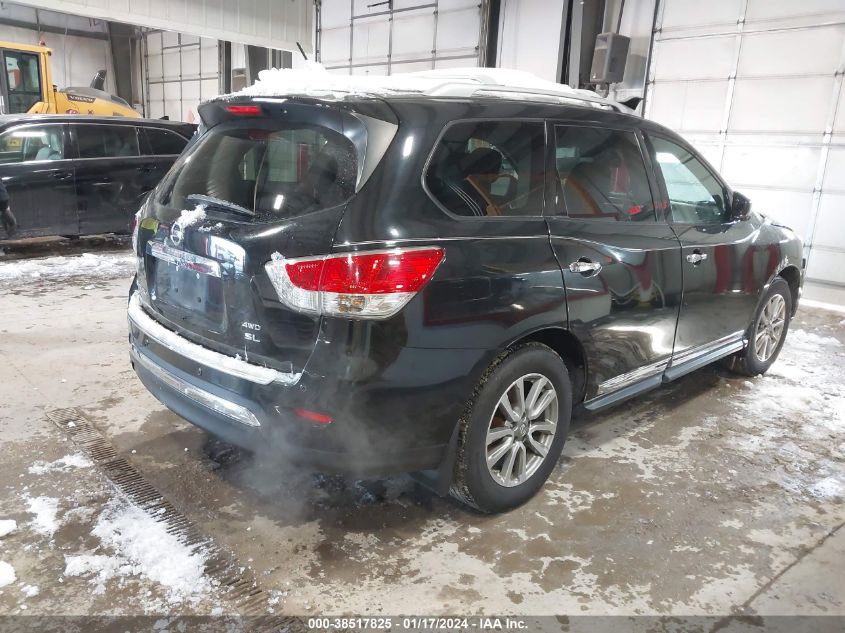 2015 NISSAN PATHFINDER SL - 5N1AR2MM7FC687211