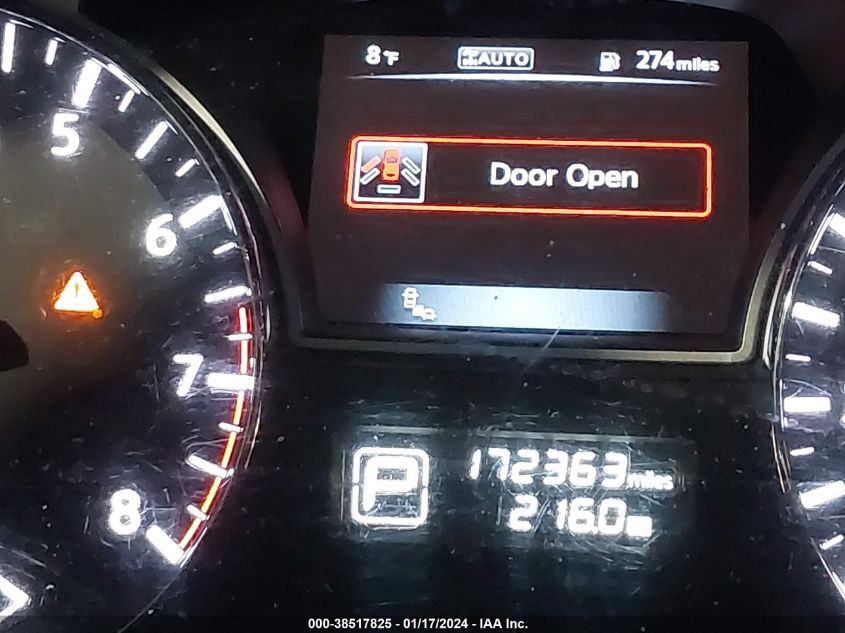 2015 NISSAN PATHFINDER SL - 5N1AR2MM7FC687211