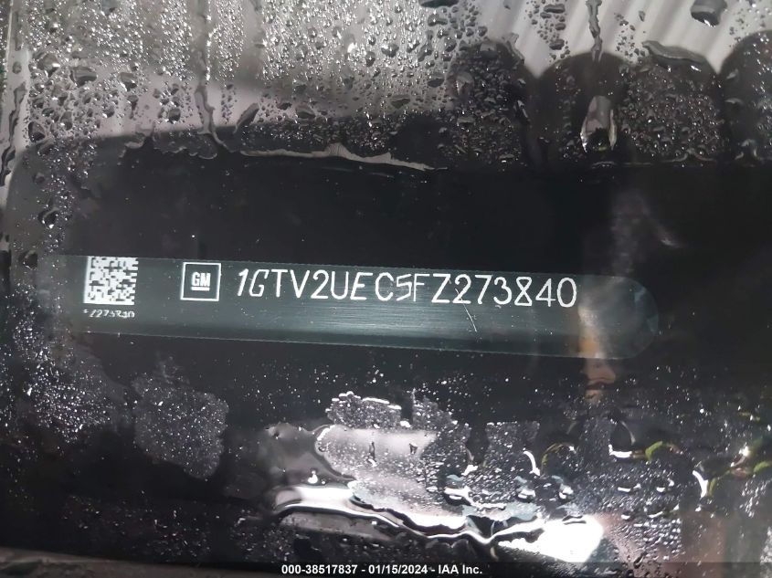 2015 GMC SIERRA 1500 SLE - 1GTV2UEC5FZ273840