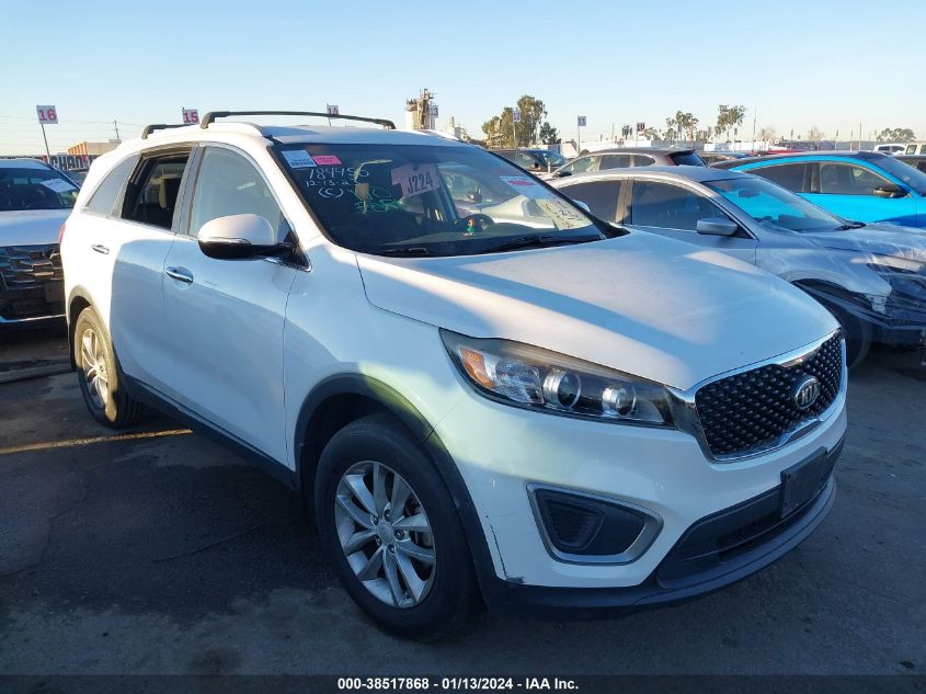 2016 KIA SORENTO 3.3L LX - 5XYPG4A56GG084258