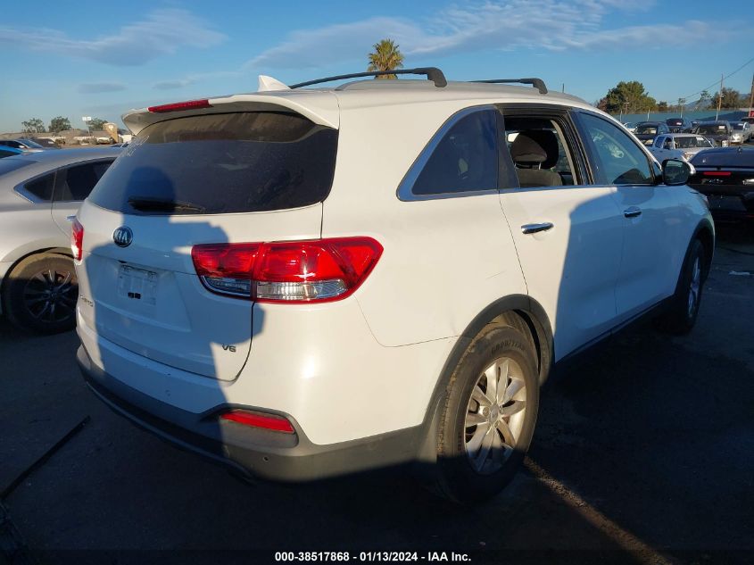 2016 KIA SORENTO 3.3L LX - 5XYPG4A56GG084258