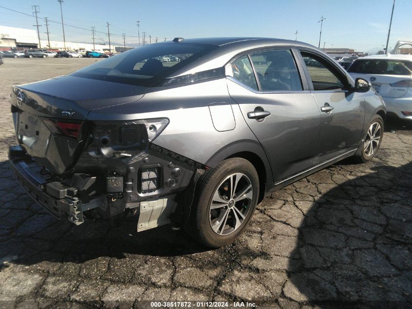 2022 NISSAN SENTRA SV - 3N1AB8CV6NY294167