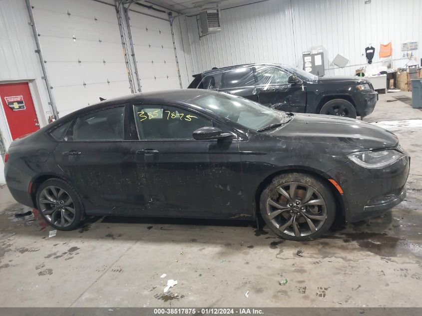 2015 CHRYSLER 200 S - 1C3CCCBGXFN551455