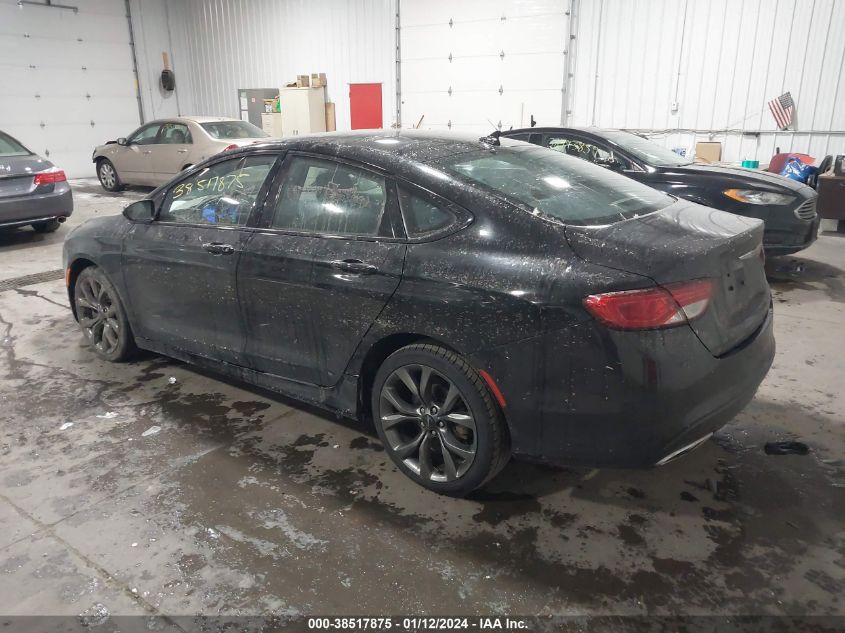 2015 CHRYSLER 200 S - 1C3CCCBGXFN551455