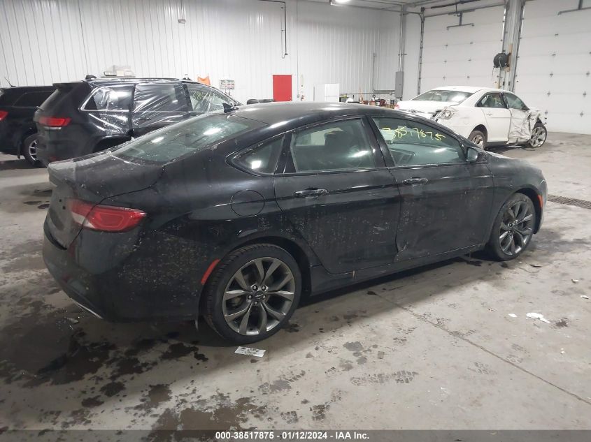 2015 CHRYSLER 200 S - 1C3CCCBGXFN551455
