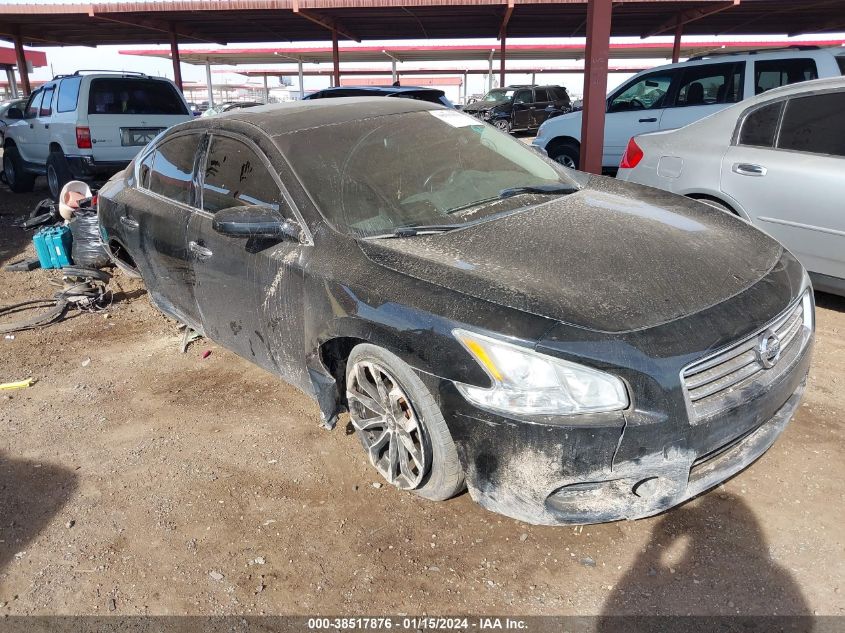 2014 NISSAN MAXIMA S/SV - 1N4AA5APXEC455282
