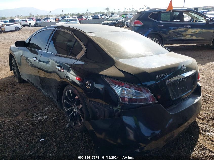 2014 NISSAN MAXIMA S/SV - 1N4AA5APXEC455282