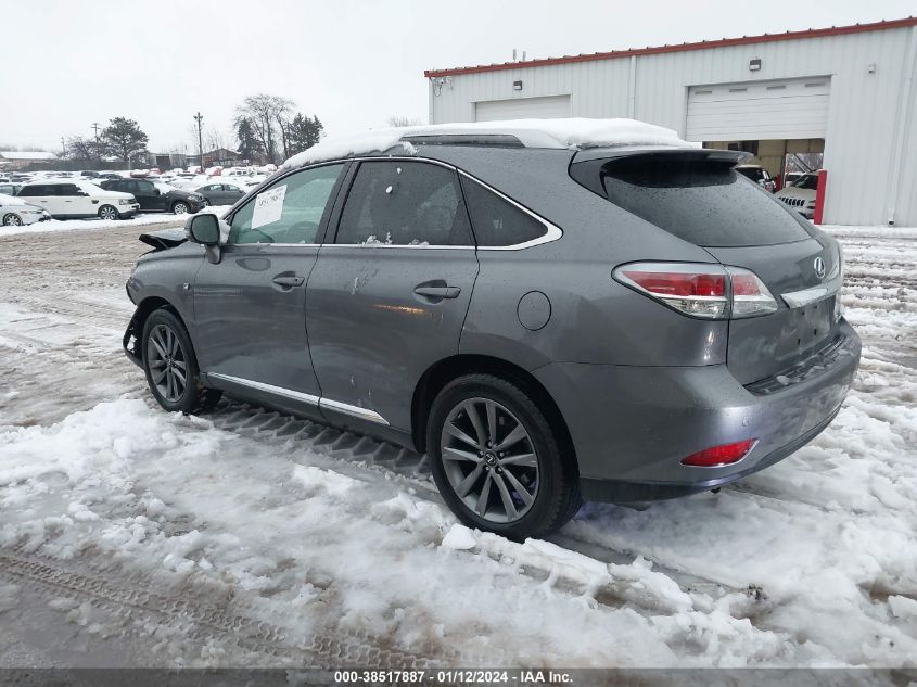 2013 LEXUS RX 350 F SPORT - 2T2BK1BA3DC181763