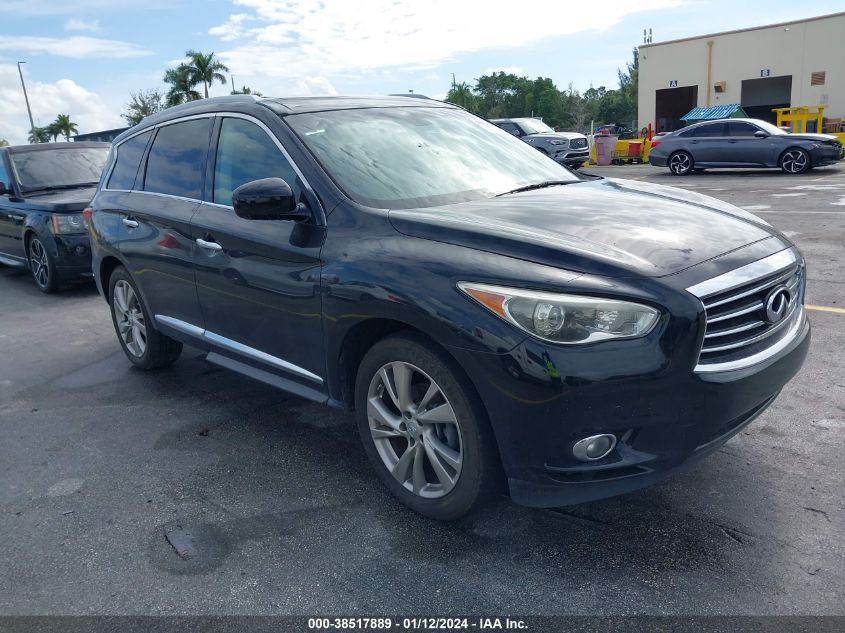 2013 INFINITI JX35 - 5N1AL0MM0DC323084