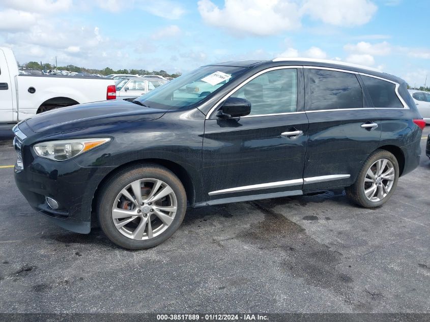 2013 INFINITI JX35 - 5N1AL0MM0DC323084