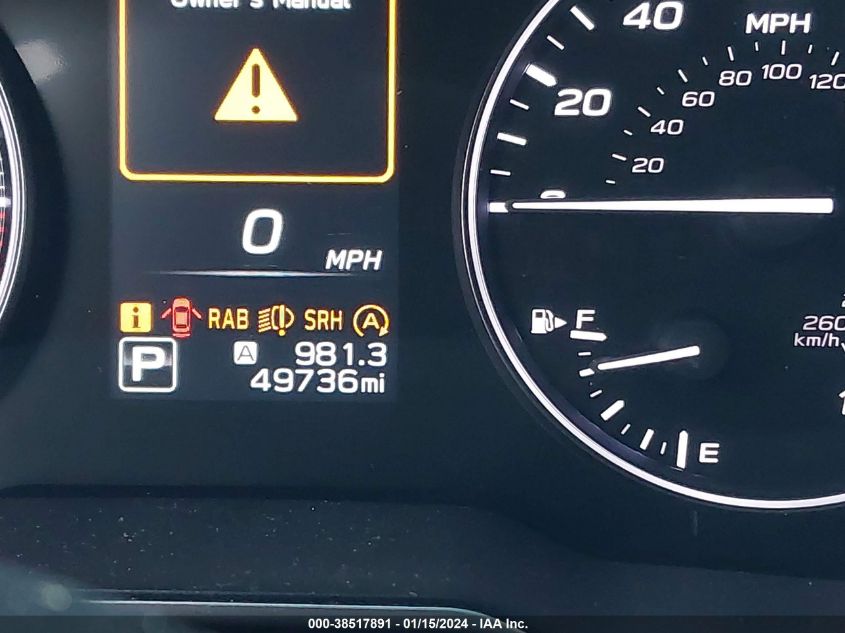 2020 SUBARU OUTBACK TOURING LDL - 4S4BTGPD1L3204242